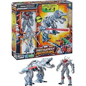 Marvel Mech Strike Mechasaurs, 4.5-Inch Ultron Primeval  Action Figures NWT